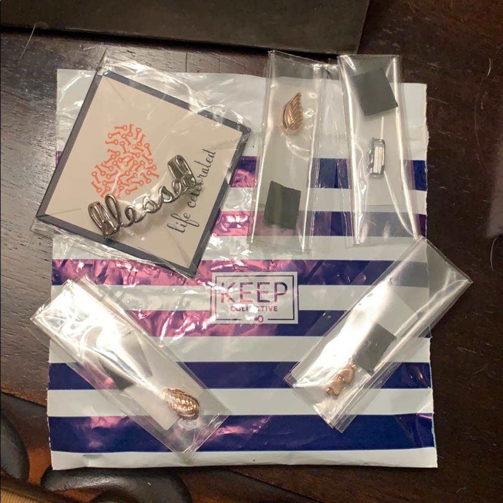 Keep collective charm and bracelet